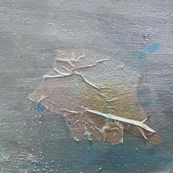 Modern Textured Abstract Painting by Art by Frankie - Colors Change - FMV $1200 - Picture 6 of 6